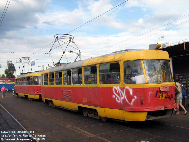 Kijiva, Tatra T3SU № 5391