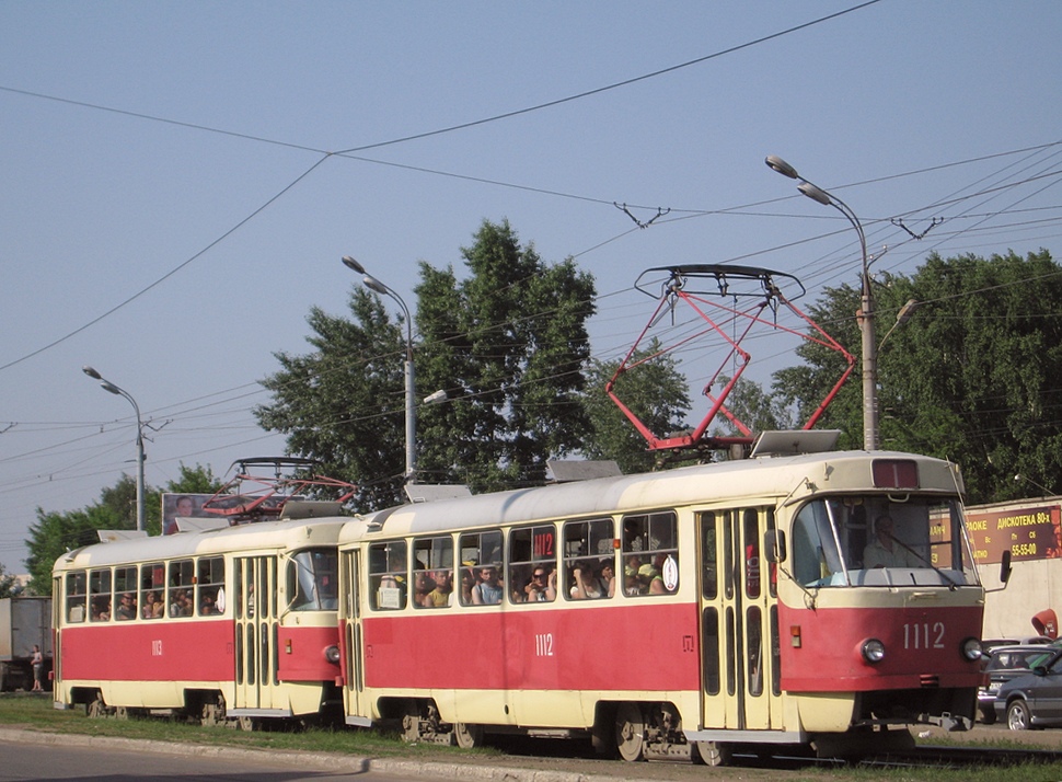 Iževska, Tatra T3SU (2-door) № 1112