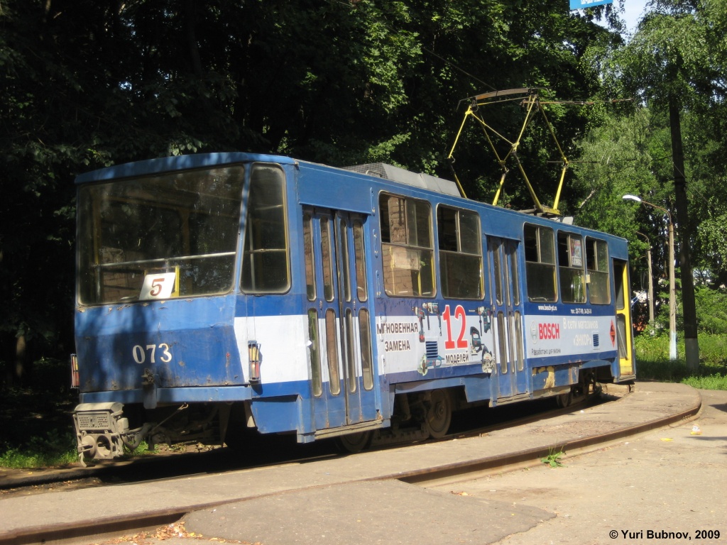 Курск, Tatra T6B5SU № 073