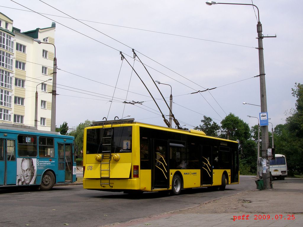 Ивано-Франковск, ЛАЗ E183D1 № 178