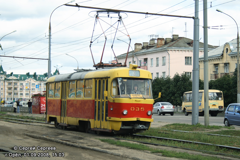 Oryol, Tatra T3SU Br. 035