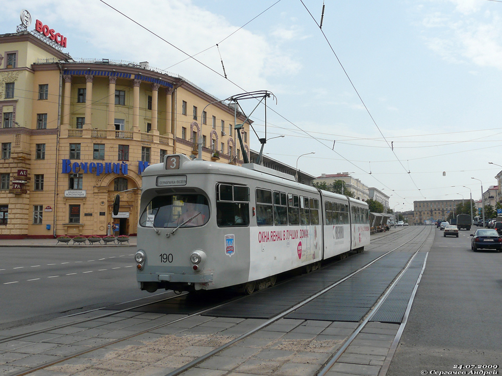 Минск, DWM GT8-D № 190