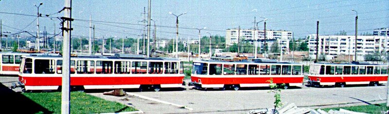 Курськ, Tatra T6B5SU № 084; Курськ, Tatra T6B5SU № 085; Курськ, Tatra T6B5SU № 086; Курськ — Музей курского городского электротранспорта (КГЭТ); Курськ — Новые трамваи