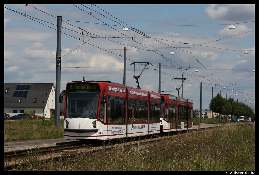 Ерфурт, Siemens Combino Advanced № 704