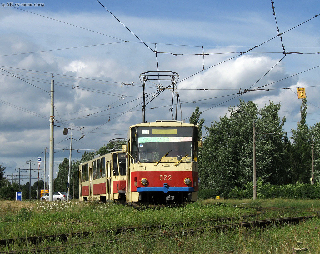 Киев, Tatra T6B5SU № 022