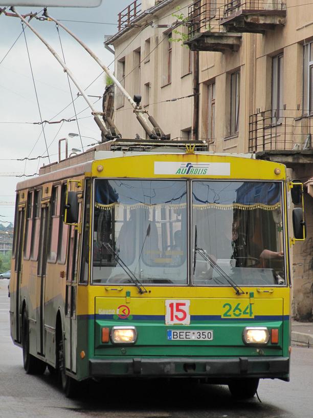 Каунас, Škoda 14Tr02/6 № 264
