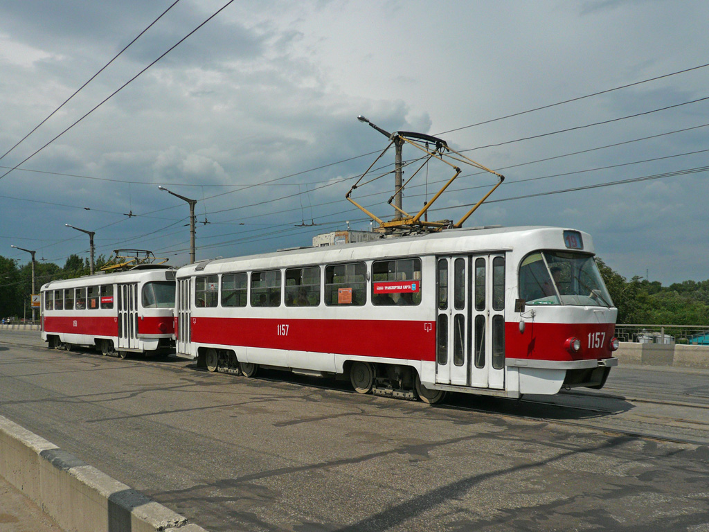 Самара, Tatra T3SU (двухдверная) № 1157 Самара, Tatra T3SU (двухдверная) № 1157