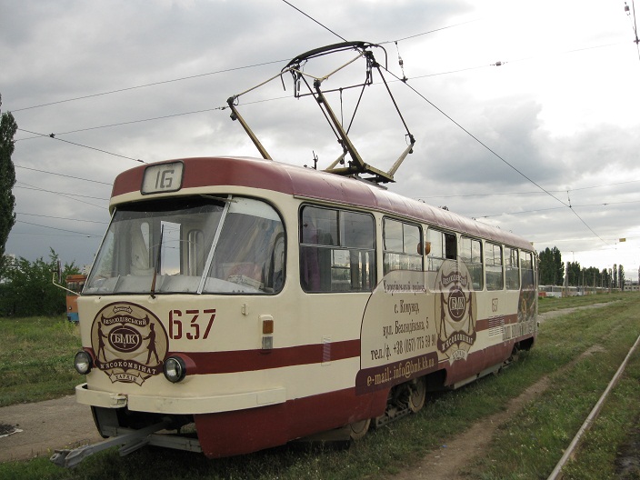 Harkova, Tatra T3SU # 637
