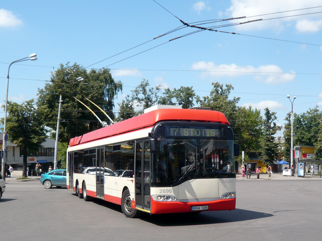Вильнюс, Solaris Trollino II 15 AC № 2696