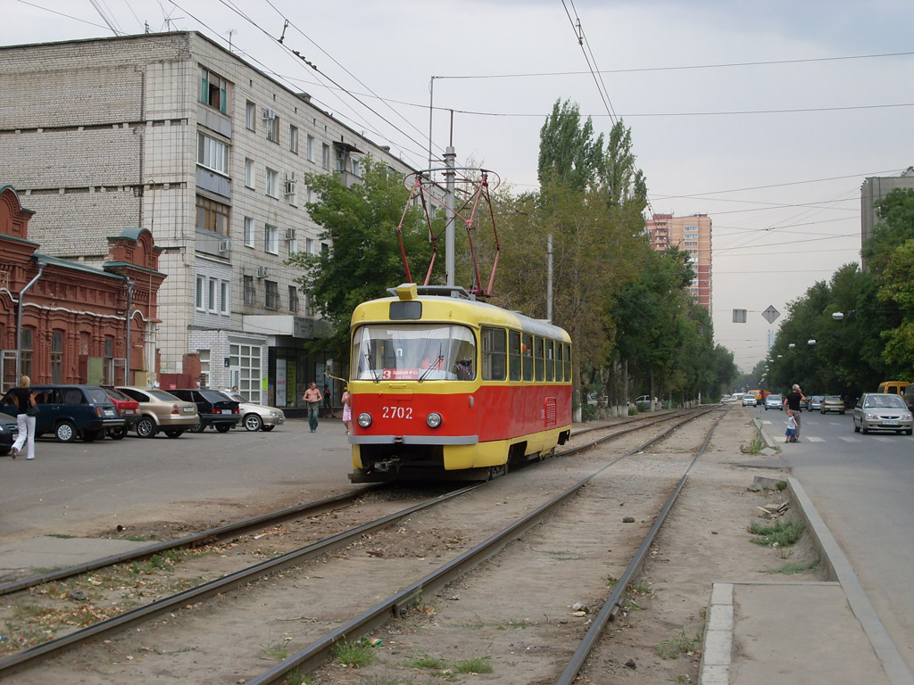 Волгоград, Tatra T3SU № 2702