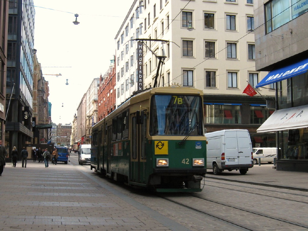 Хельсинки — Эспоо, Valmet Nr I+ № 42 Хельсинки — Эспоо, Valmet Nr I+ № 42