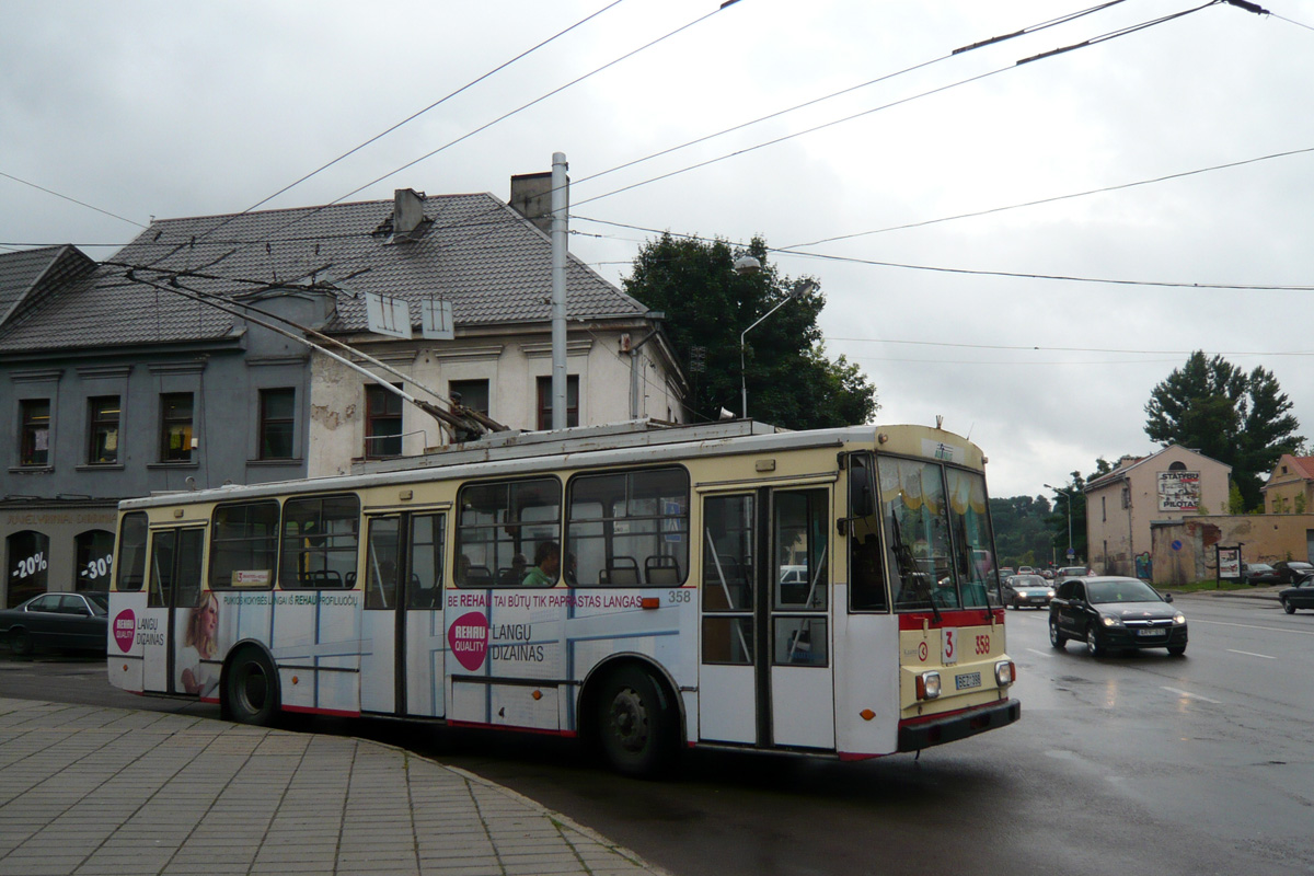 Каунас, Škoda 14Tr02 № 358