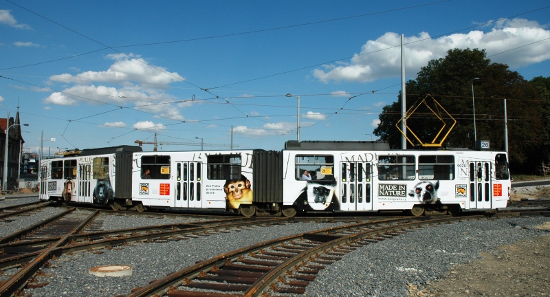 Прага, Tatra KT8D5 № 9020