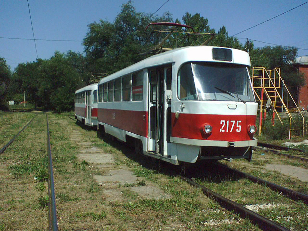 Самара, Tatra T3SU (двухдверная) № 2175; Самара — Конечные станции и кольца (трамвай)