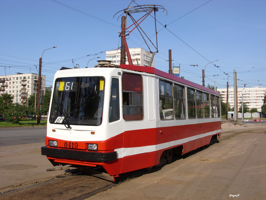 Санкт-Петербург, 71-134К (ЛМ-99К) № 0419