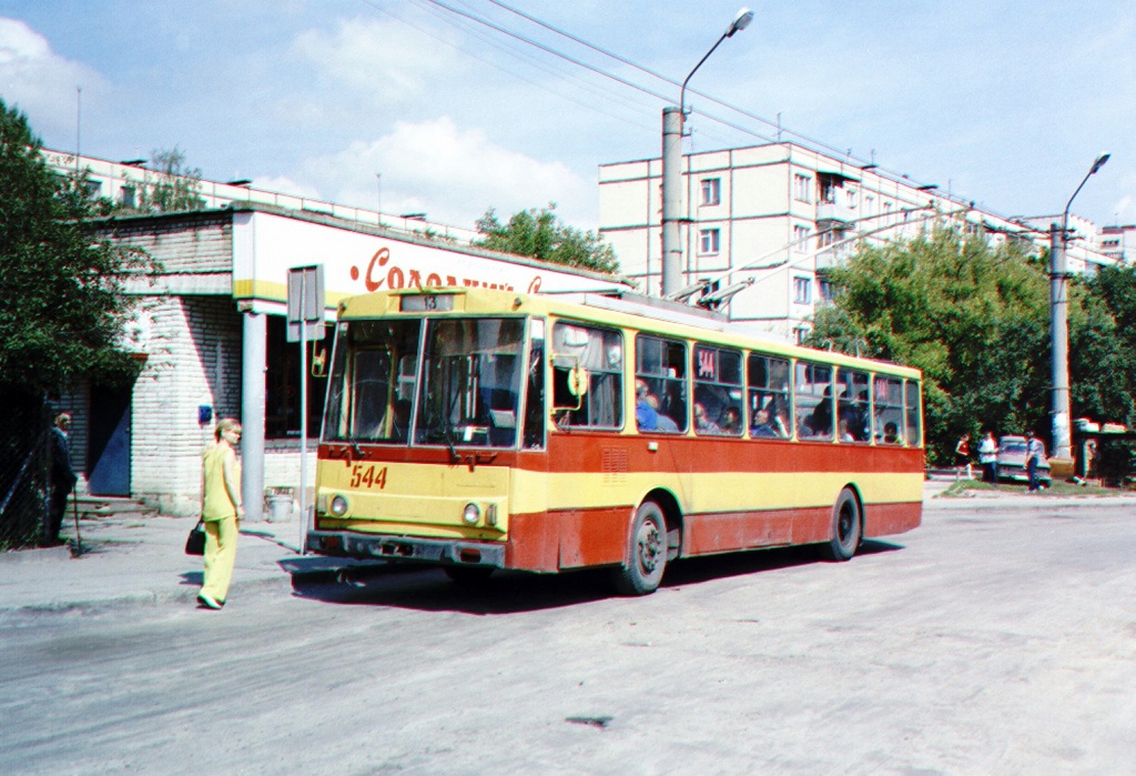 Львов, Škoda 14Tr89/6 № 544