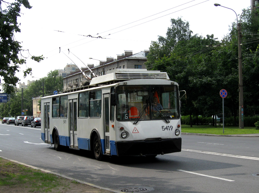 Санкт-Петербург, ВЗТМ-5284 № 5419