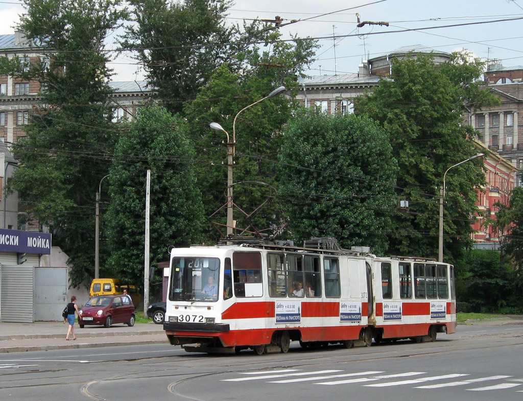 Санкт-Петербург, ЛВС-86К-М № 3072