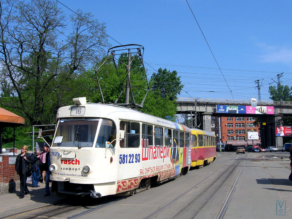 Киев, Tatra T3SU № 5769; Киев, Tatra T3SU № 5833