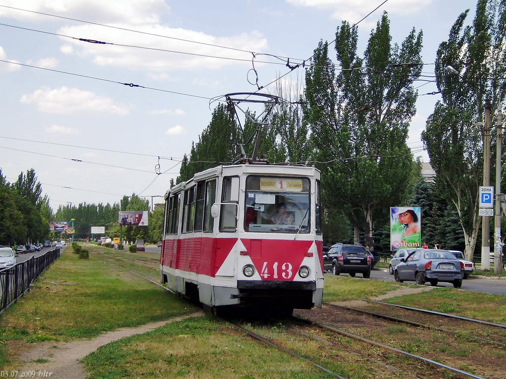 Горловка, 71-605 (КТМ-5М3) № 413