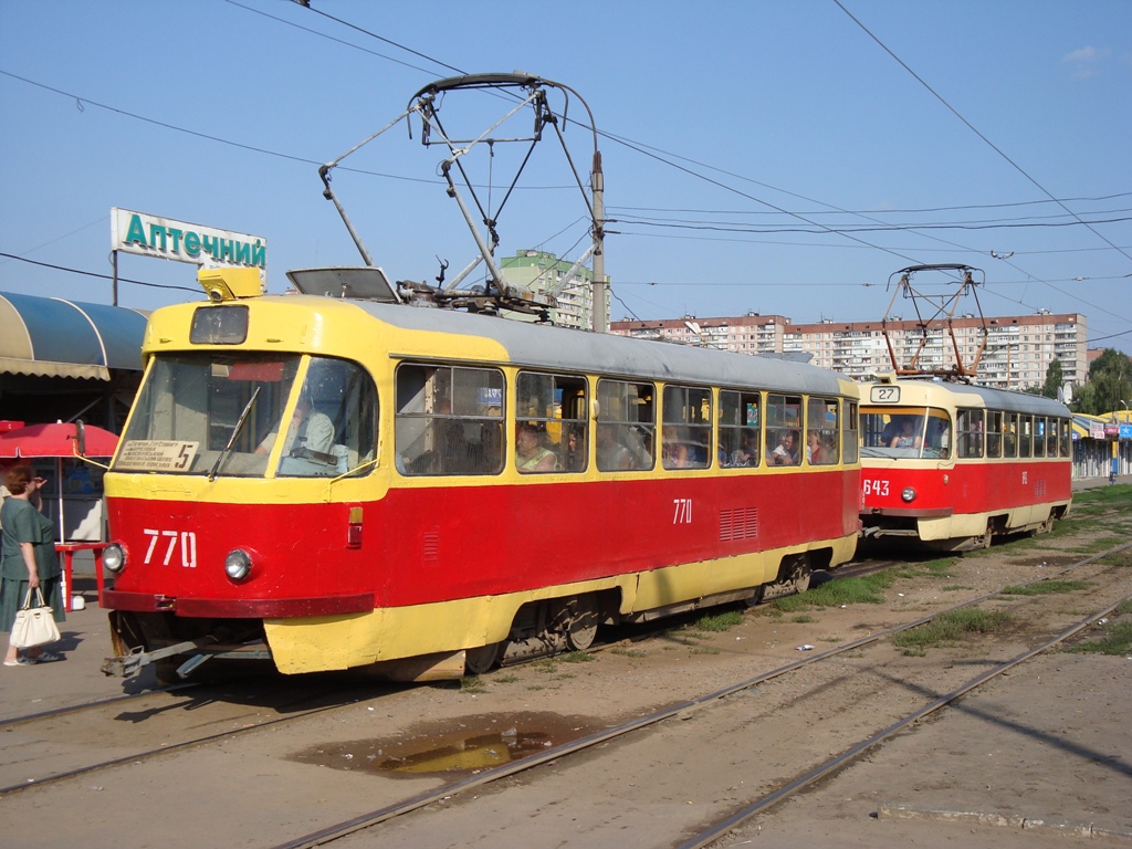 Kharkiv, Tatra T3SU # 770