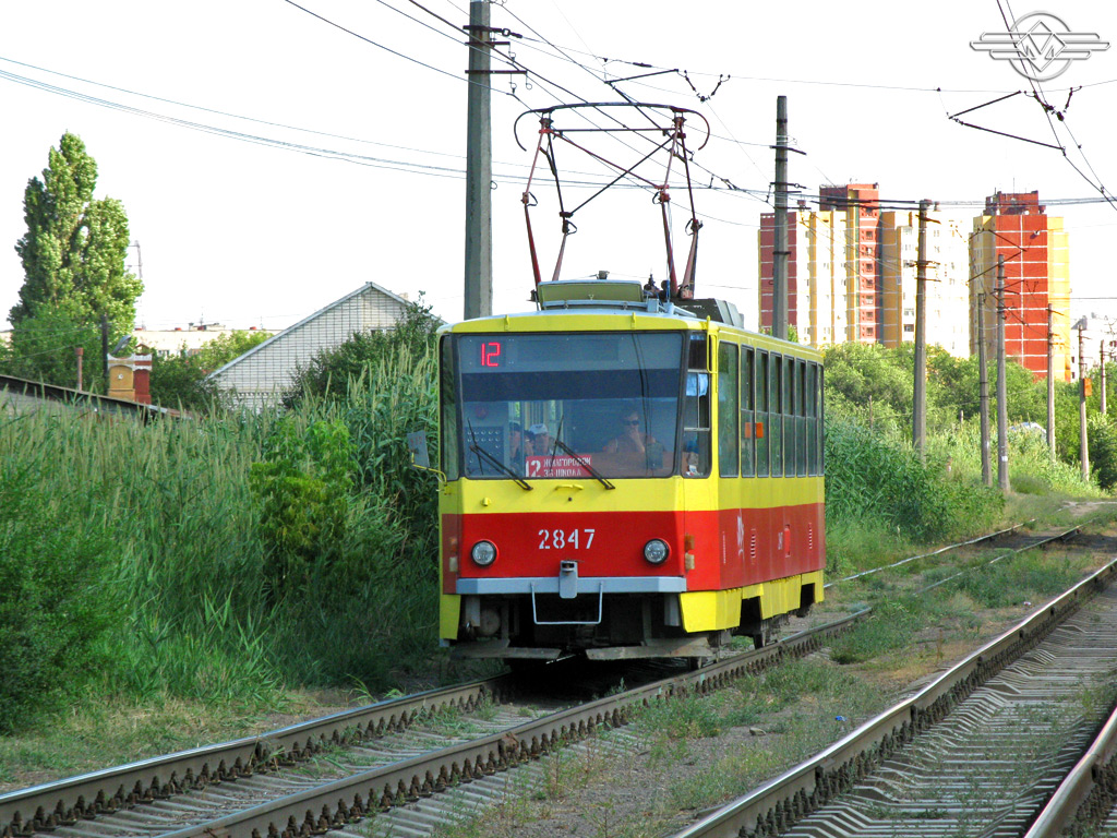 Волгоград, Tatra T6B5SU № 2847
