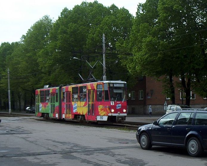 Таллин, Tatra KT4SU № 89