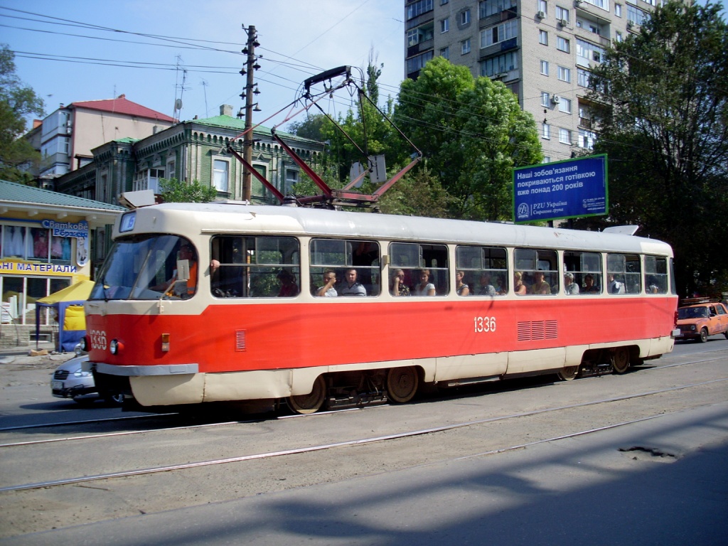 Днепр, Tatra T3SU № 1336 Днепр, Tatra T3SU № 1336