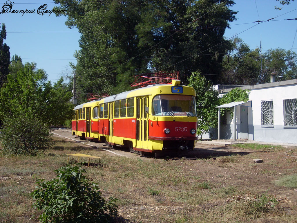 Volgograd, Tatra T3SU Br. 5735; Volgograd, Tatra T3SU Br. 5742