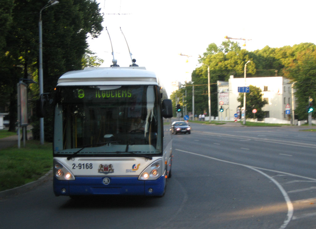 Рига, Škoda 24Tr Irisbus Citelis № 2-9168 Рига, Škoda 24Tr Irisbus Citelis № 2-9168