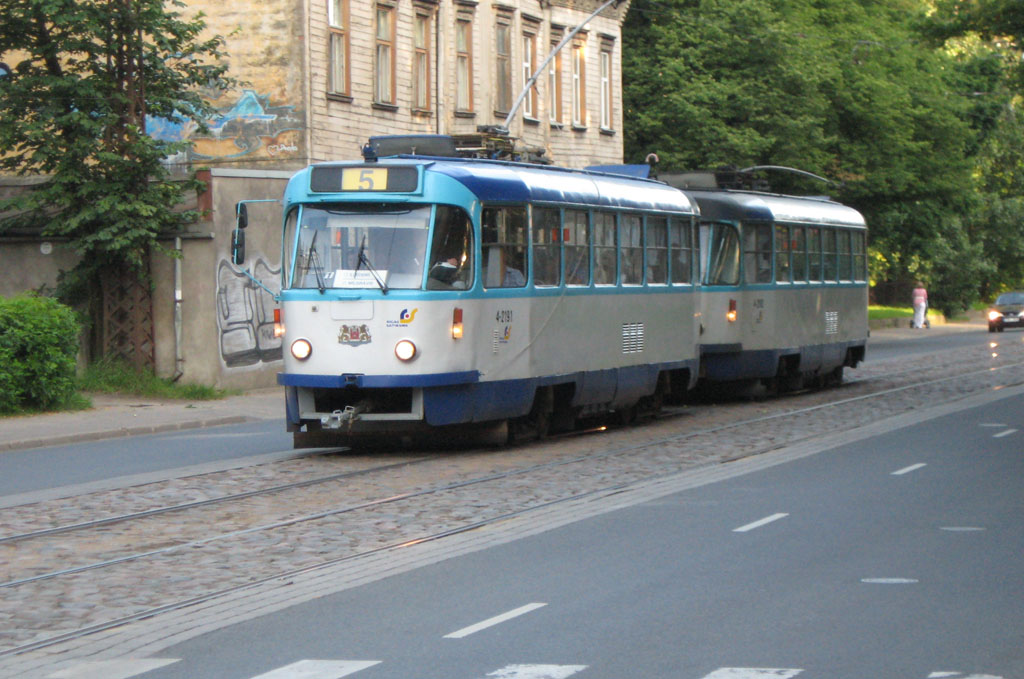 Рига, Tatra T3A № 4-2191