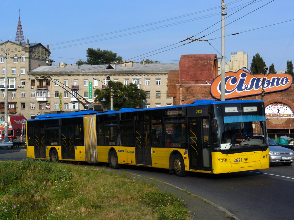 Киев, ЛАЗ E301D1 № 2621