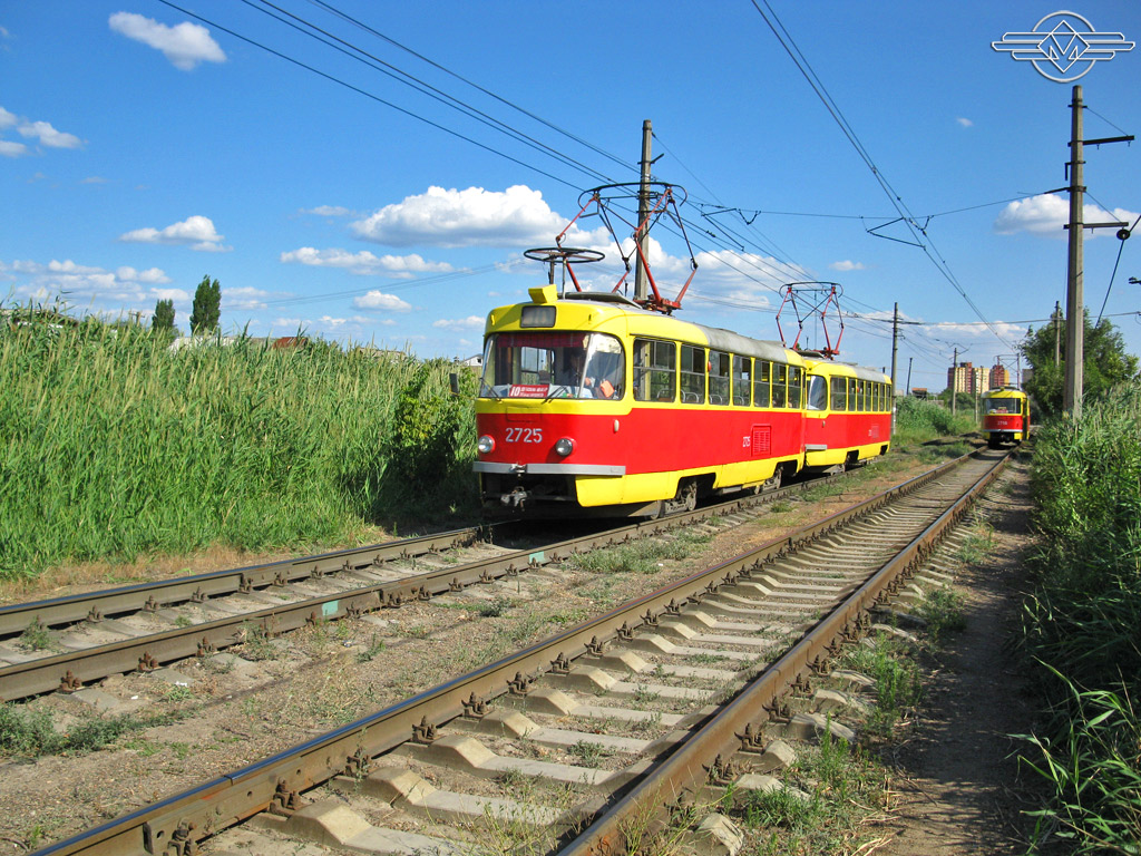 Волгоград, Tatra T3SU № 2725; Волгоград, Tatra T3SU № 2726