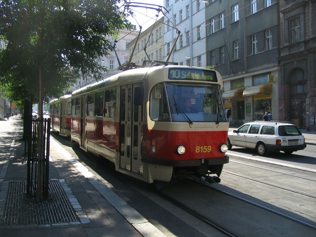 Прага, Tatra T3R.PV № 8159