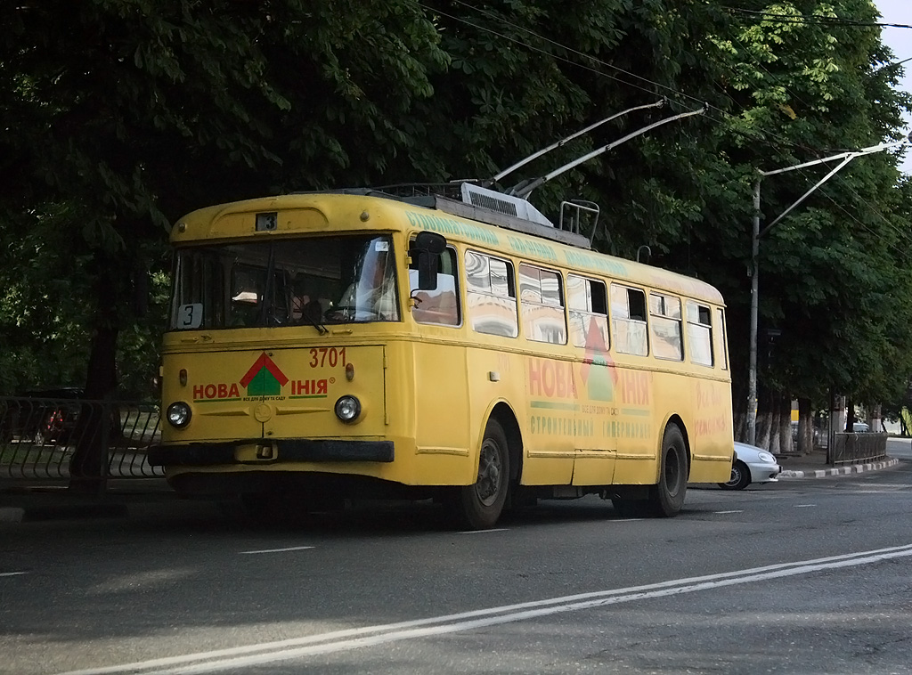 Крымский троллейбус, Škoda 9TrH27 № 3701