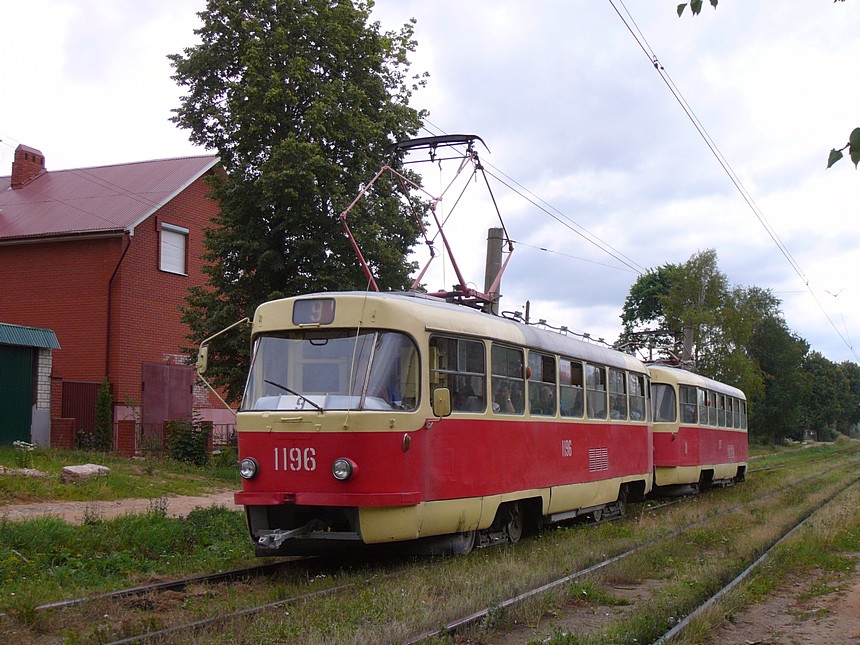 Ижевск, Tatra T3SU № 1196