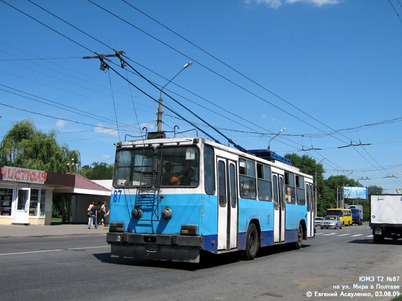 Полтава, ЮМЗ Т2 № 87