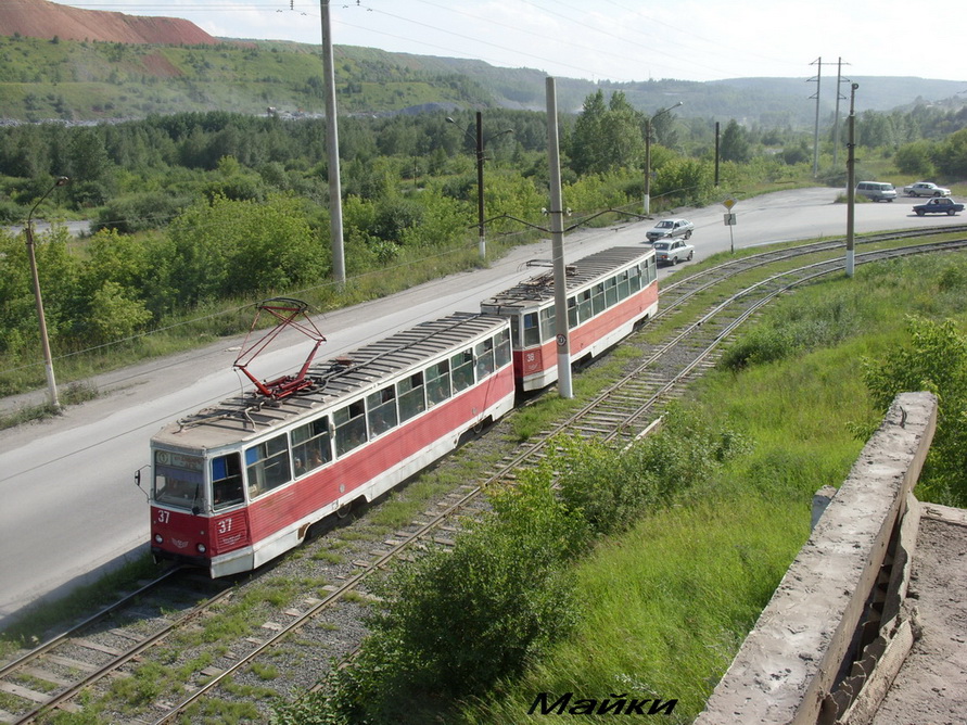 Ачинск, 71-605 (КТМ-5М3) № 37; Ачинск, 71-605 (КТМ-5М3) № 38