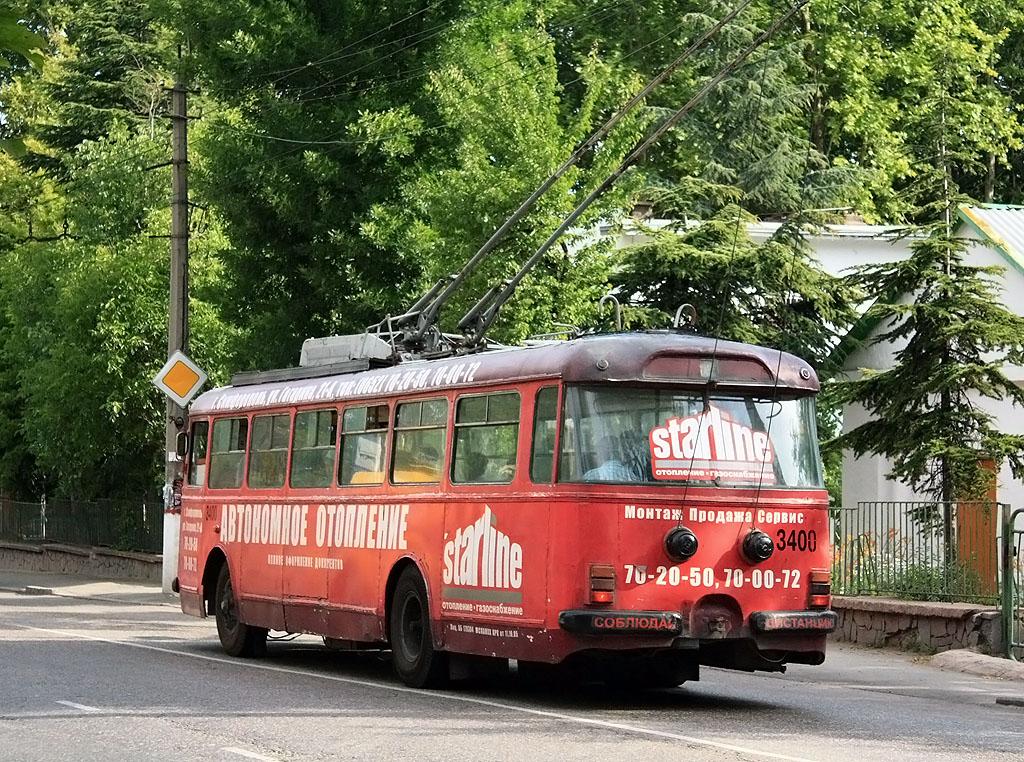 Крымский троллейбус, Škoda 9Tr17 № 3400