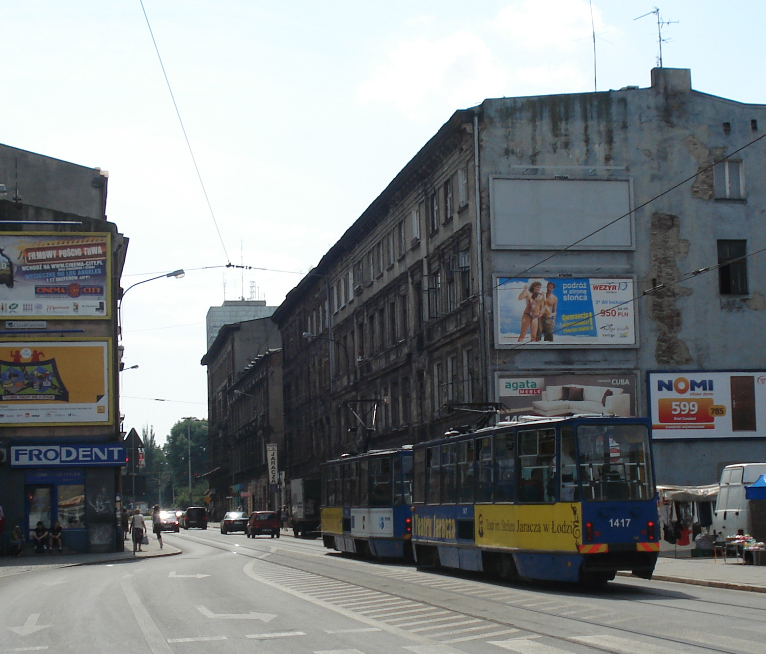 Лодзь, Konstal 805Na № 1417