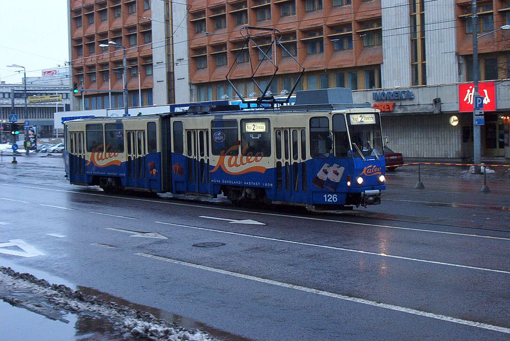 Таллин, Tatra KT4D № 126