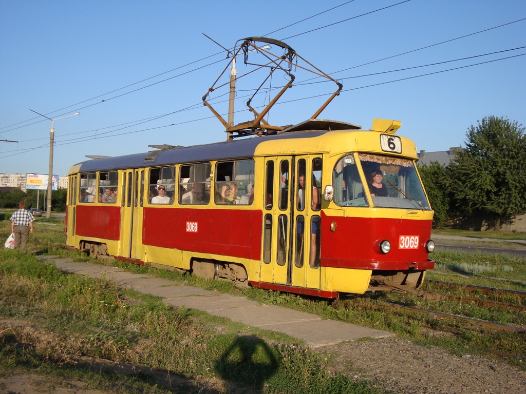 Харьков, Tatra T3SU № 3069