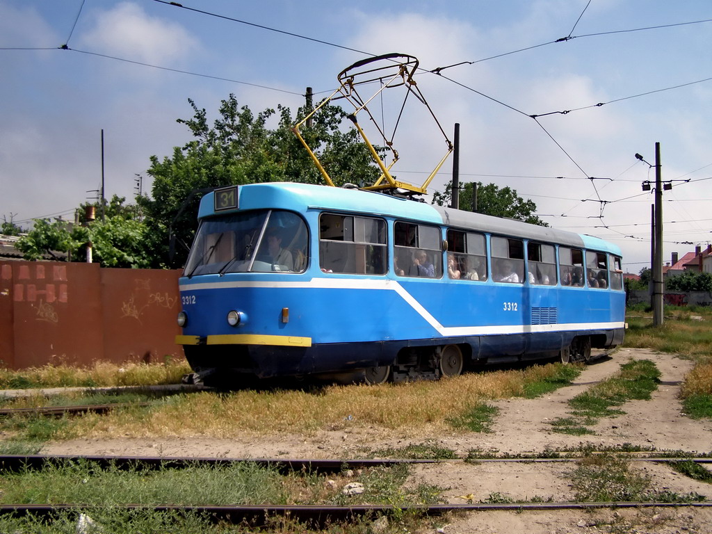 Odessa, Tatra T3R.P Nr 3312