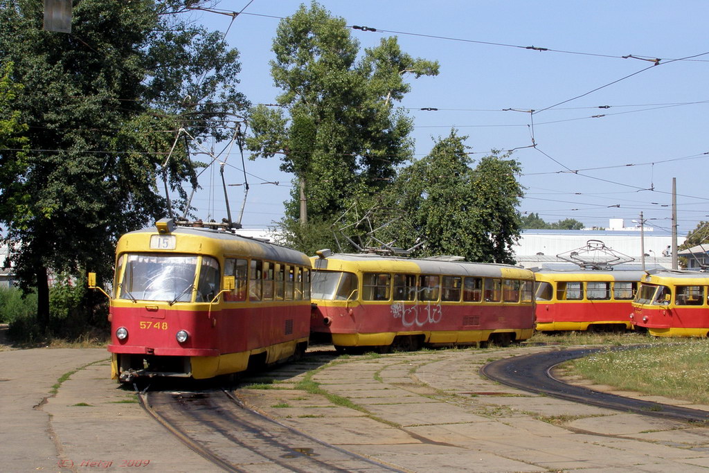 Киев, Tatra T3SU № 5748