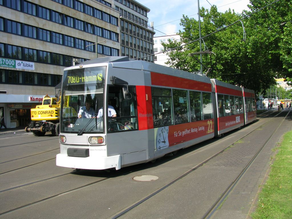 Düsseldorf, Duewag NF6 № 2105 Düsseldorf, Duewag NF6 № 2105