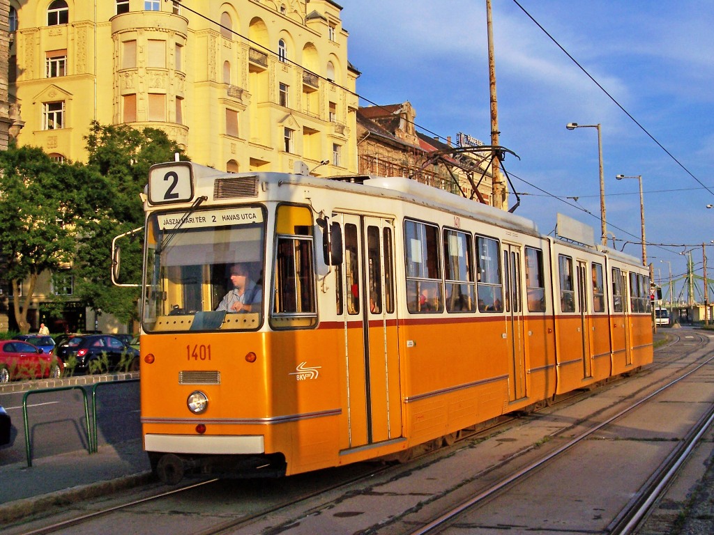 Будапешт, Ganz CSMG2 № 1401
