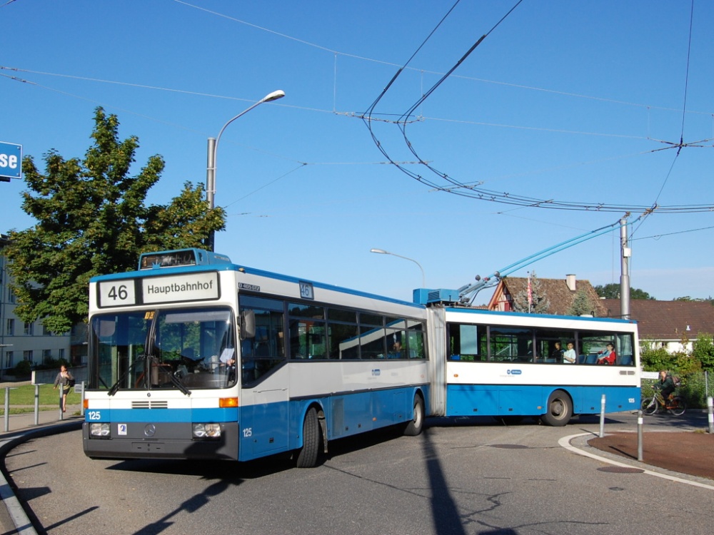 Цюрих, Mercedes-Benz O405GTZ № 125