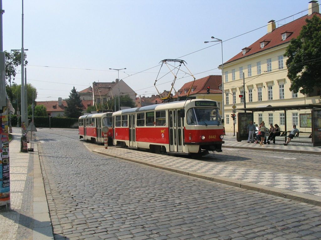 Прага, Tatra T3R.P № 8442