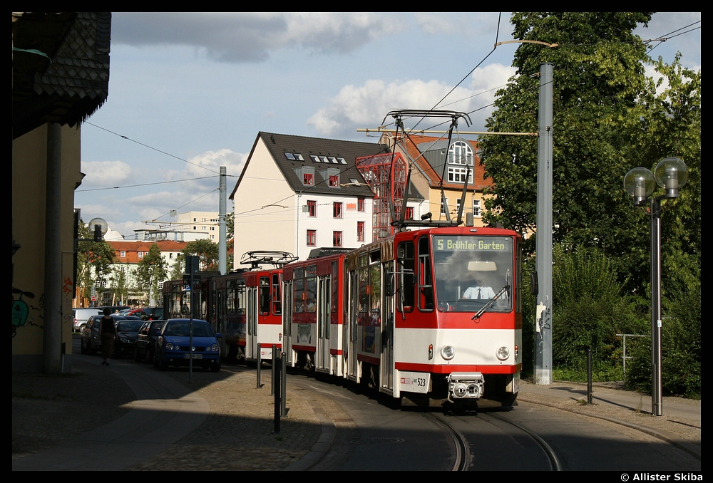 Эрфурт, Tatra KT4D № 523