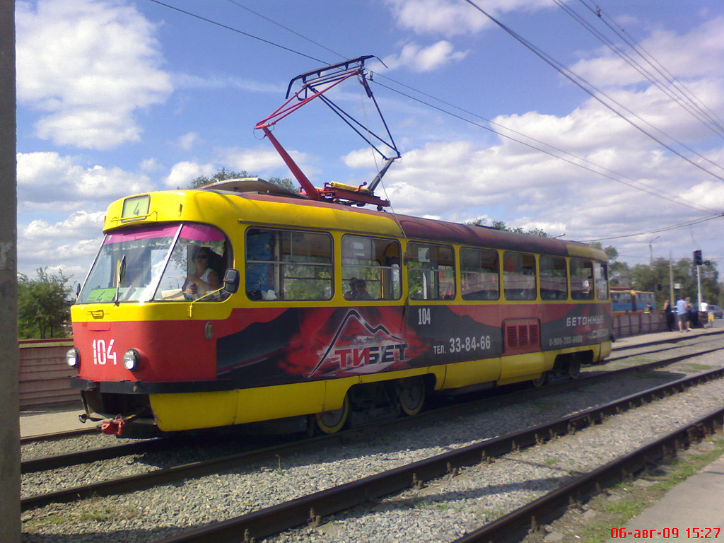 Волжский, Tatra T3SU № 104